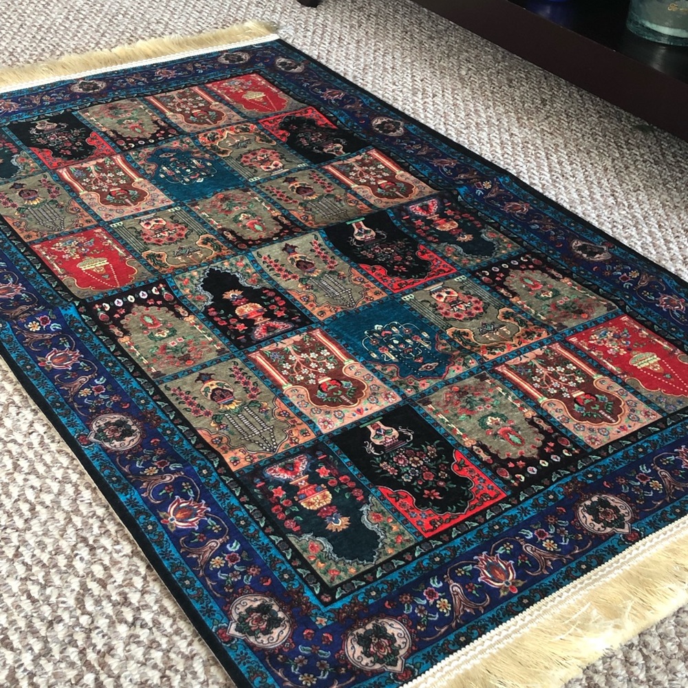 Handmade Silk Carpet “Union”